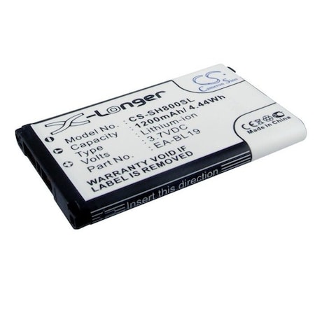 Bsc Preferred Sharp N49A SH800 SH800M Mobile Phone Replacement Battery CS-SH800SL